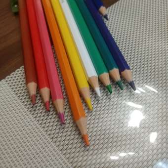 Карандаши цветные Baramba 12 шт.: отзыв пользователя Детский Мир