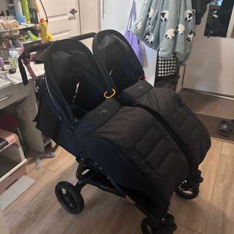 Коляска прогулочная для двойни Valco baby Snap Duo / Coal Black черный: отзыв пользователя Детский Мир