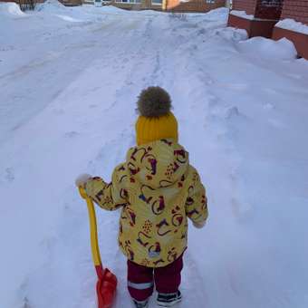 Лопата ZEBRA желтый: отзыв пользователя Детский Мир