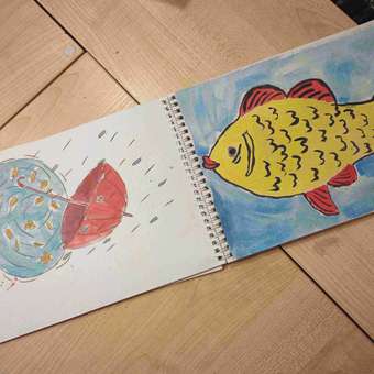 Скетчбук Prof-Press Ара в цветах 20л А4 СБ20-7188: отзыв пользователя ДетМир