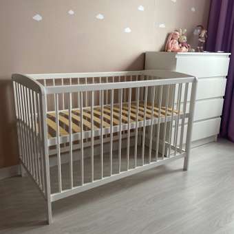 Детская кроватка Polini kids, без маятника (белый): отзыв пользователя Детский Мир
