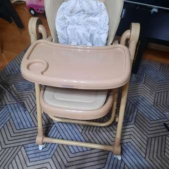 Стульчик для кормления JOVOLA OSCAR бежевый: отзыв пользователя Детский Мир