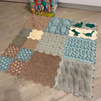 Коврик-пазл Ортодон массажный развивающий 26 x 220 см: отзыв пользователя Детский Мир