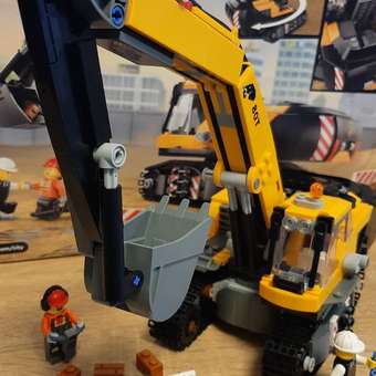 Конструктор LEGO City Желтый строительный экскаватор 633 дет.: отзыв пользователя Детский Мир