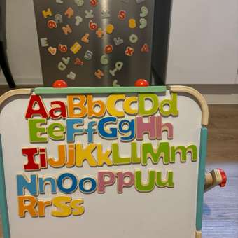 Игровой набор для детей HAPE магнитные буквы Английский алфавит E1047_HP: отзыв пользователя Детский Мир