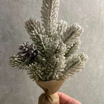 Новогодняя елка Золотая сказка ель искусственная настольная на новый год пушистая 25 см: отзыв пользователя Детский Мир