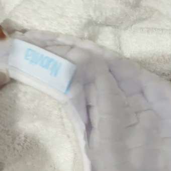 Полотенце Nuovita Grazia Клетка с уголком и рукавицей Белый: отзыв пользователя Детский Мир