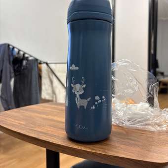 Термос-поильник детский Nuvita с мягким носиком 500 мл синий: отзыв пользователя Детский Мир