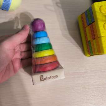 Игрушка Alatoys пирамидка: отзыв пользователя Детский Мир