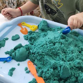 Кинетический песок Kinetic Sand: отзыв пользователя ДетМир