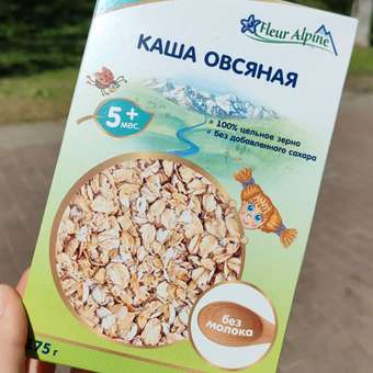 Каша Fleur Alpine безмолочная овсяная 175г с 5месяцев: отзыв пользователя ДетМир