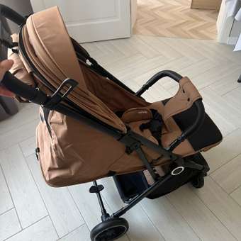 Коляска прогулочная BabyGo Roady Plus коричневый: отзыв пользователя Детский Мир