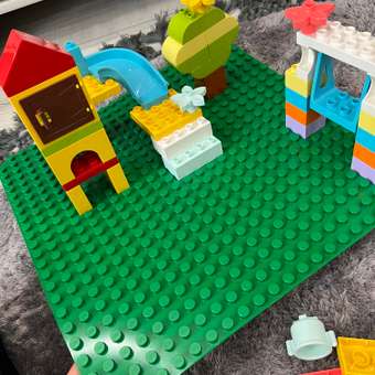 Конструктор LEGO DUPLO Большая строительная пластина: отзыв пользователя ДетМир