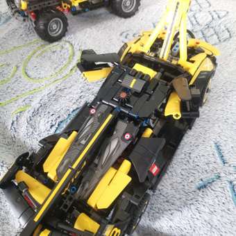 Конструктор LEGO Technic Бугатти Болид 905 дет.: отзыв пользователя ДетМир