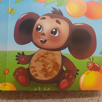 Книга АСТ Чебурашка Тактильная развивающая: отзыв пользователя ДетМир