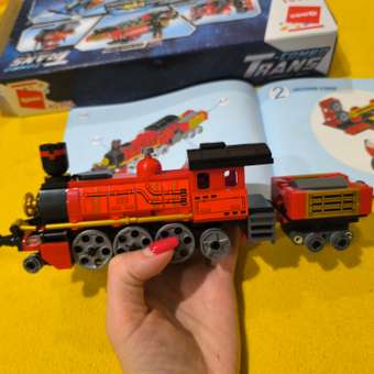 Конструктор QMAN Поезд 305 дет.: отзыв пользователя ДетМир