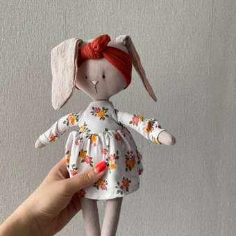 Игрушка мягкая Orange Toys зайчик: отзыв пользователя ДетМир