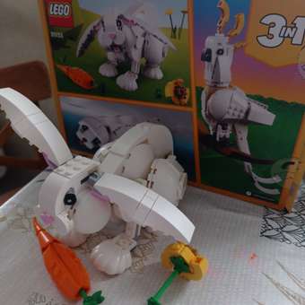 Конструктор LEGO Creator Белый кролик 258 дет.: отзыв пользователя Детский Мир