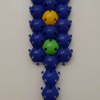 Напольная мозаика Green Plast 110 шт: отзыв пользователя Детский Мир