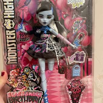 Кукла модельная Monster High Frankie Stein: отзыв пользователя Детский Мир