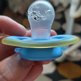 Пустышка Philips Avent ортодонтическая от 18 мес. 2 шт.: отзыв пользователя ДетМир