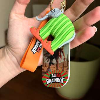 Брелок Italian Brainrot Лирили Ларила 1 шт.: отзыв пользователя Детский Мир