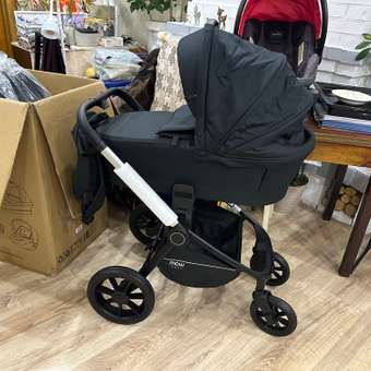 Коляска 3в1 MOWbaby Zoom new 3в1, silver black черный: отзыв пользователя Детский Мир
