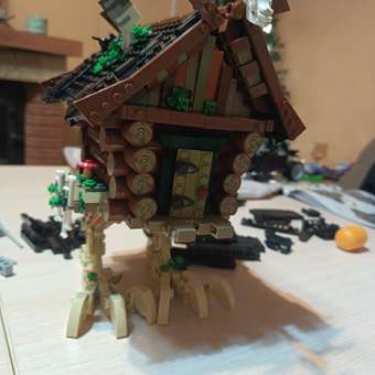 Конструктор brick labs Избушка Бабы-Яги 1295 дет.: отзыв пользователя Детский Мир