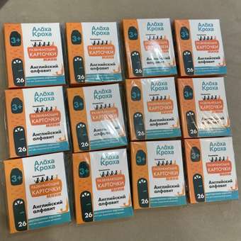 Карточки ламинированные Алоха Кроха Русский алфавит: отзыв пользователя Детский Мир