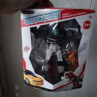 Фигурка Mobicaro Машина полицейская 2в1: отзыв пользователя ДетМир