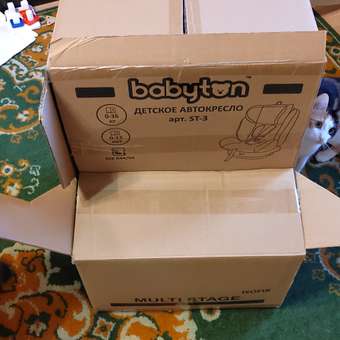 Автокресло Babyton Multi-Stage Black-Red Isofix 0+/1/2/3 (0-36 кг) красный: отзыв пользователя Детский Мир