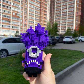 Конструктор Yofun Миньон Фиолетовый 493 дет.: отзыв пользователя Детский Мир