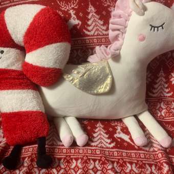 Подушка FUTURINO Home Новогодний леденец: отзыв пользователя ДетМир