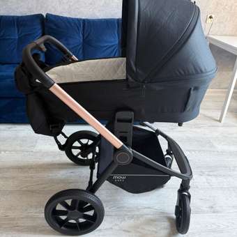 Коляска 3в1 MOWbaby gold black черный: отзыв пользователя Детский Мир
