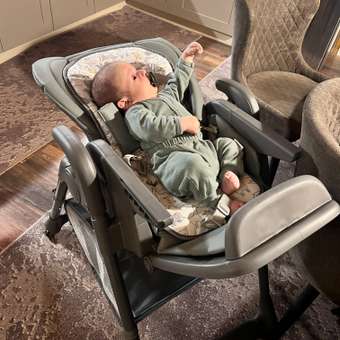 Стульчик для кормления Babyton Sweet Meals Grey серый: отзыв пользователя ДетМир