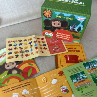 Настольная игра КРЕП Квест Чебурашка: отзыв пользователя Детский Мир