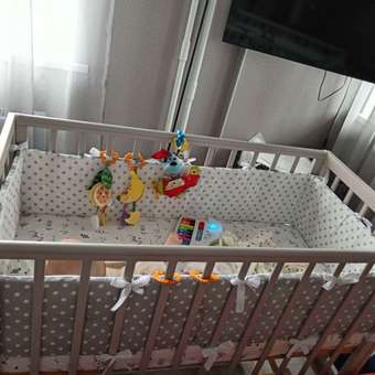 Детская кроватка MOWbaby прямоугольная, продольный маятник (бежевый): отзыв пользователя Детский Мир