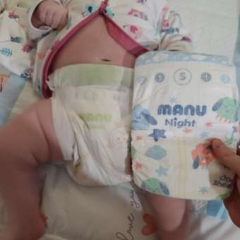 Трусики MANU ночные M (6-11 кг) 23 шт.: отзыв пользователя ДетМир