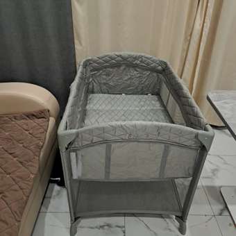 Манеж кровать Happy Baby Wilson зеленый: отзыв пользователя Детский Мир