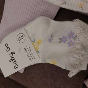 Носки Baby Gо 2 пары: отзыв пользователя Детский Мир