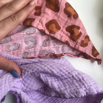 Пелёнка Tommy Lise Coral Leopard муслин: отзыв пользователя Детский Мир