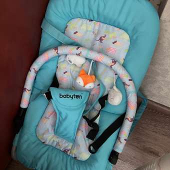 Шезлонг Babyton Sweety Blue голубой: отзыв пользователя Детский Мир