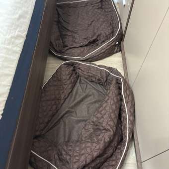 Лежанка для собак Не один дома Челси L 75*58*19см Коричневая: отзыв пользователя. Зоомагазин Зоозавр