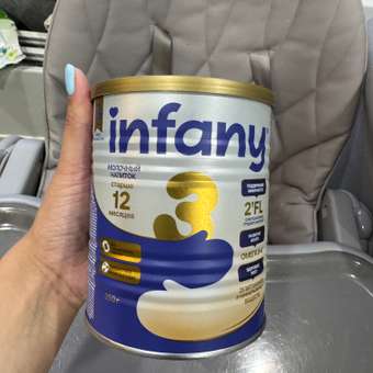 Сухой молочный напиток Infany 3 для питания детей с 12 месяцев 350г: отзыв пользователя Детский Мир