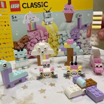 Конструктор LEGO Classic Creative Pastel Fun 333 дет.: отзыв пользователя ДетМир