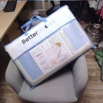 Подушка ортопедическая Betterpillows 40 x 60 см: отзыв пользователя Детский Мир