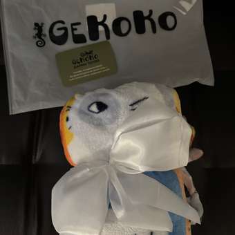 Плед Gekoko Эрмитажные коты велсофт 110 x 140 см: отзыв пользователя Детский Мир