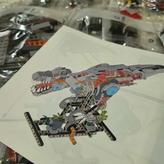 Конструктор TrendToys Динозавр -Тиранозавр 730 дет.: отзыв пользователя Детский Мир
