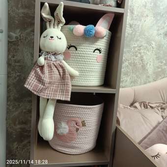 Корзина для хранения FUTURINO Home Лебедь: отзыв пользователя Детский Мир