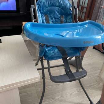 Стульчик для кормления Babyton Navy голубой: отзыв пользователя Детский Мир